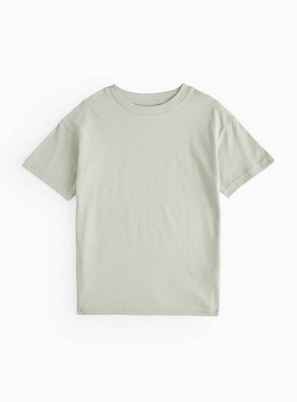 Bright Grey Plain T-Shirt 13 years